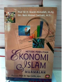 METODE PENELITIAN
EKONOMI ISLAM MUAMALAH