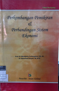 PERKEMBANGAN PEMIKIRAN DAN PERBANDINGAN SISTEM EKONOMI